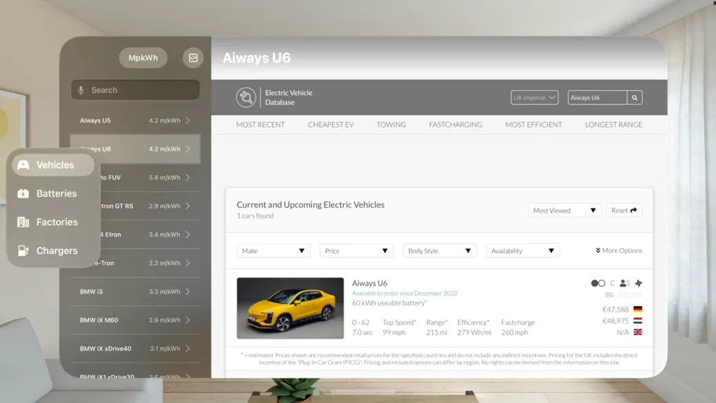 evmetrics screenshot 2