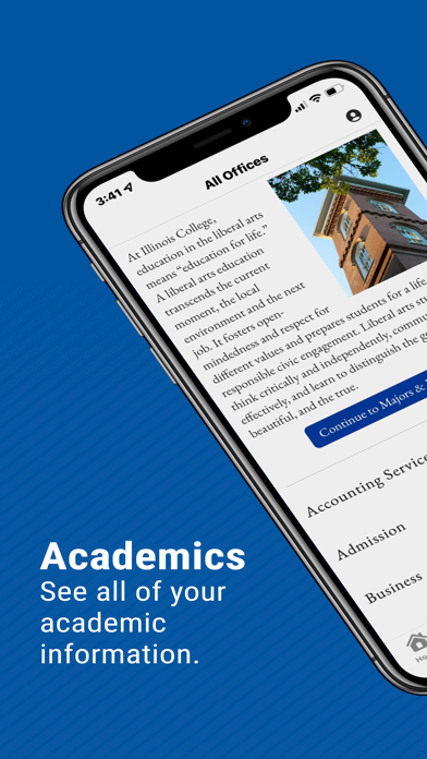 Illinois College Screenshot