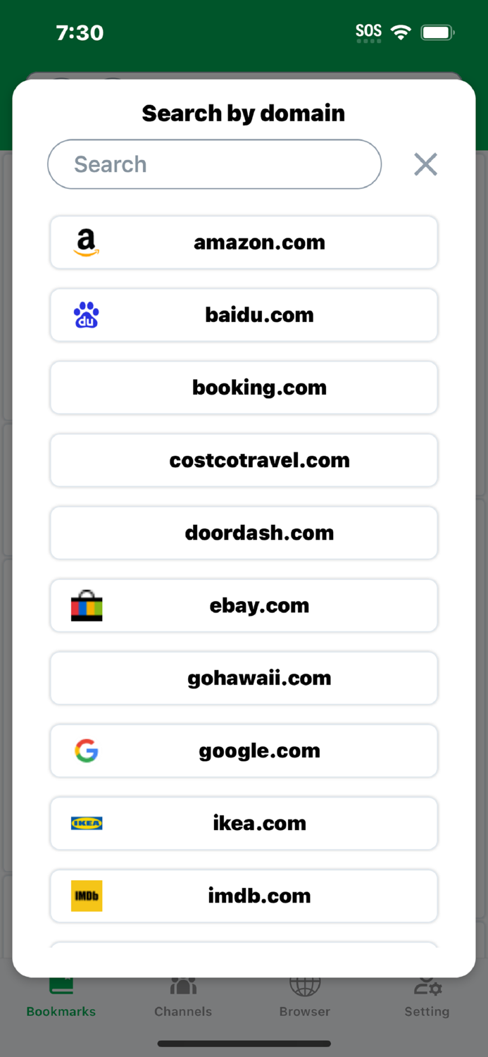 Page Org - manage bookmarks