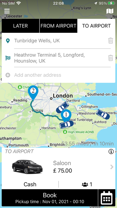 Royal Cars Private Hire Screenshot