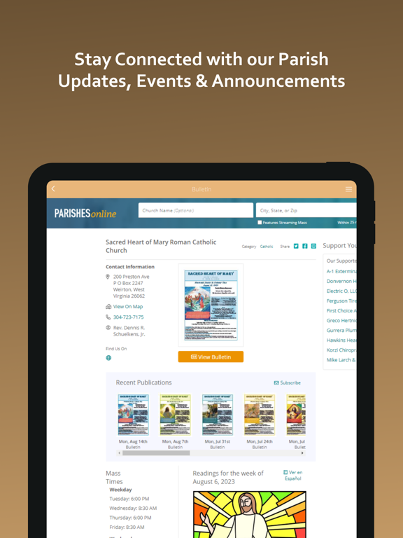 Screenshot #5 pour Sacred Heart of Mary Church