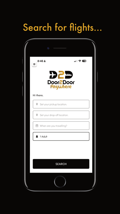 Door2Door Flights Screenshot