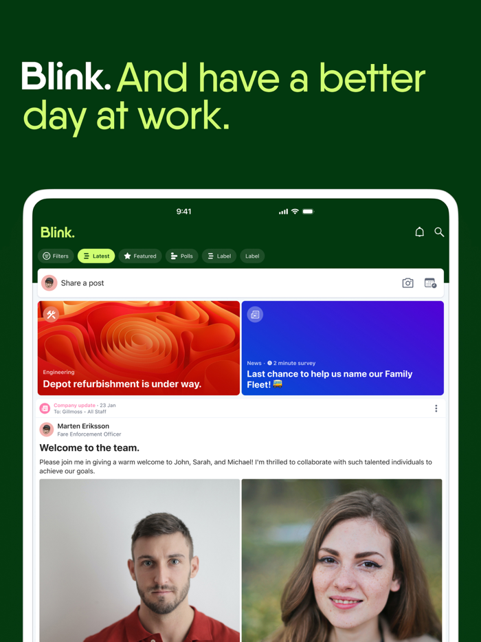 Blink - The Frontline App
