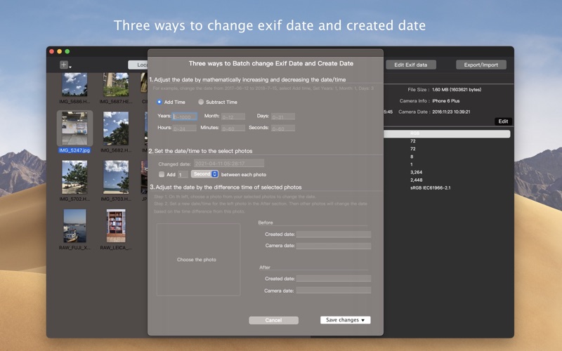 Photo Exifer Screenshot