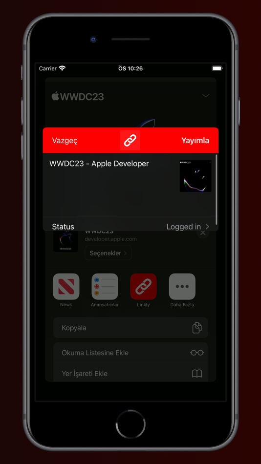 #3. Linkly-Bookmarks (iOS) 由: Kaan izgi