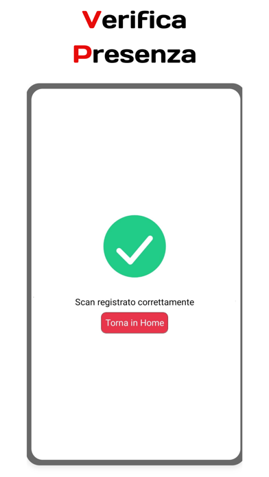 TeamTime - Registro Presenze Screenshot