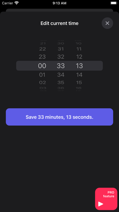 Timetrack minimalist Screenshot