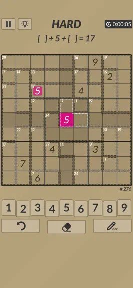 Game screenshot Killer Sudoku : X apk