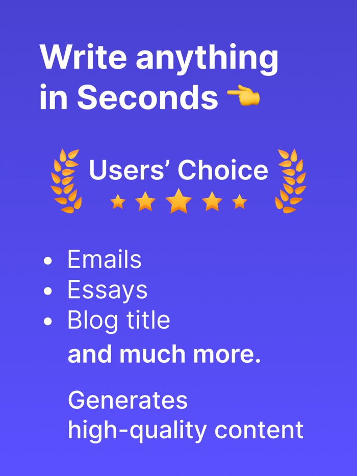 AI Content Writer Essay Email