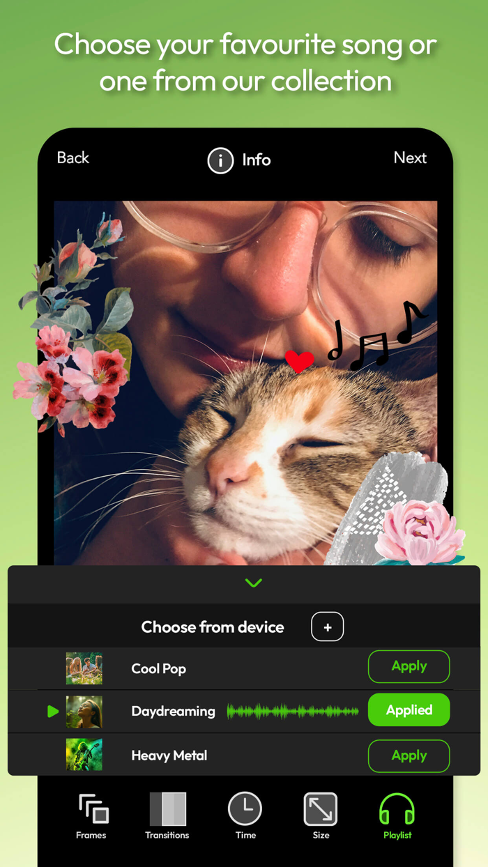 Frame Clip to make stories