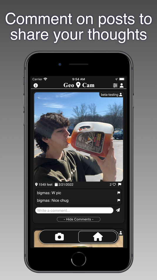 #4. Geo Cam: Photo Sharing (iOS) De: Masi Software LLC