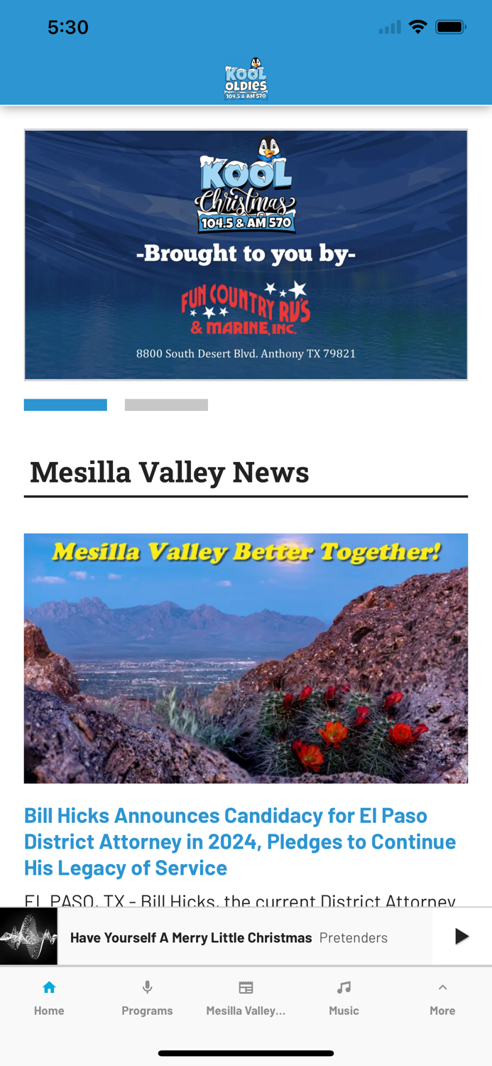 Kool 104.5 FM and AM 570