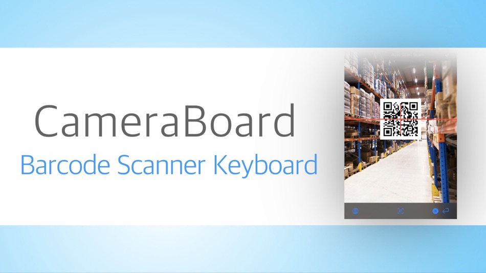 #1. Scanner Keyboard :CameraBoard (iOS) 由: Masaharu Tsukamoto