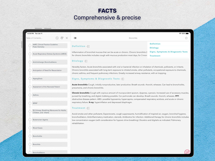 Mosbys PDQ Respiratory Care