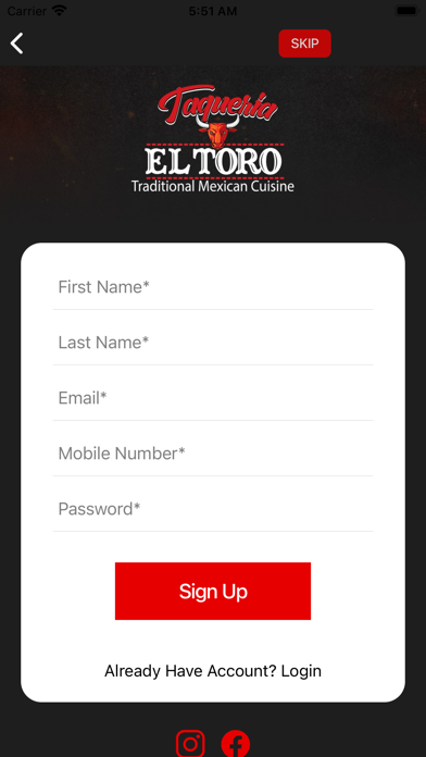 Taqueria EL Toro Screenshot
