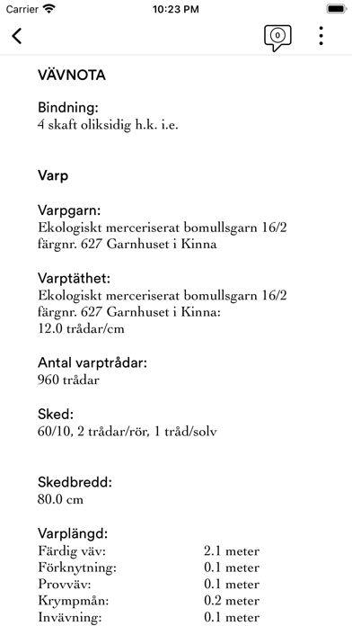 VÄVA Screenshot