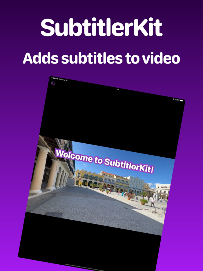 SubtitlerKit – video subtitles
