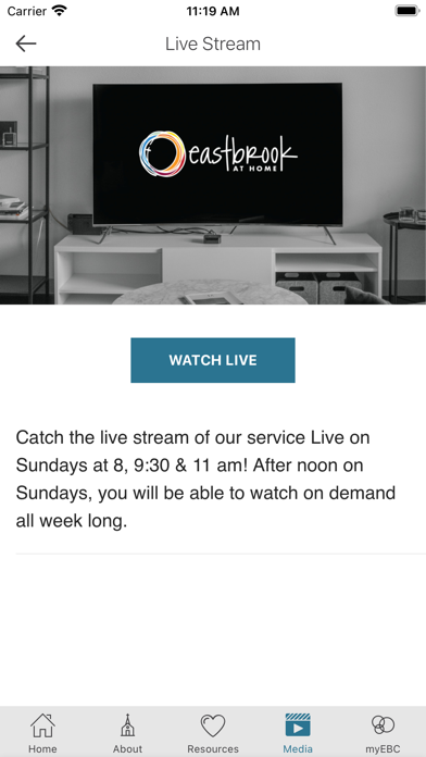 Eastbrook Church Screenshot
