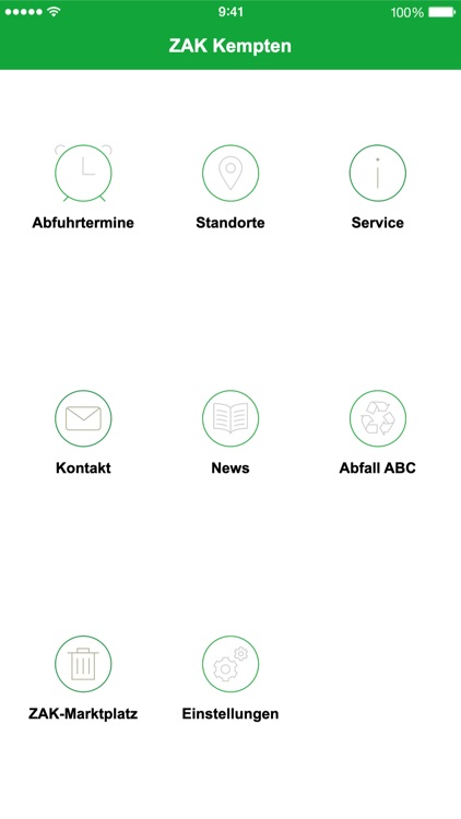 ZAK Abfall App