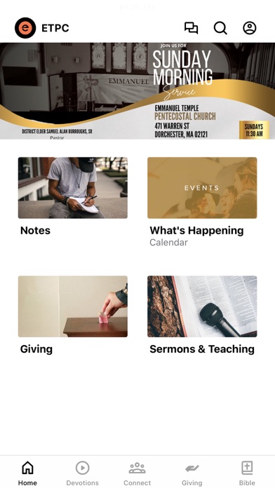 Emmanuel Temple Pentecostal Screenshot