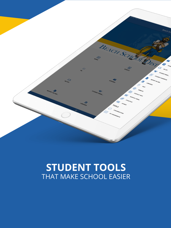 Beach School District #3 ND iPad screenshot 2 - Education app