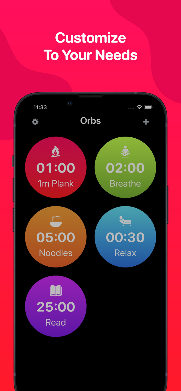 Orbs Countdown Timers