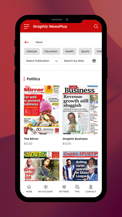 Graphic Newsplus Screenshot