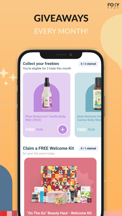 Foxy: Personalised Beauty Shop Screenshot