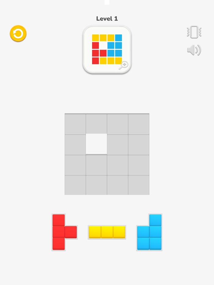 Colorful Tiles Puzzle