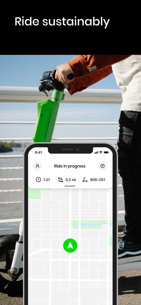 Lime - #RideGreen - 持続可能な旅