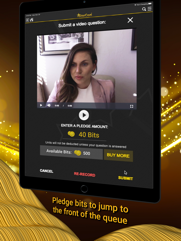 StarCam® iPad screenshot 5 - Social Networking app