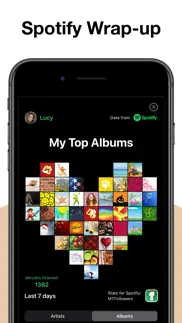 stats for spotify: mtfollowers iphone screenshot 2