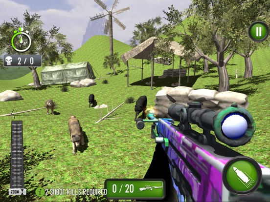 Deer Hunter: 3D Sniper Shooter iPad screenshot 4 - Games app