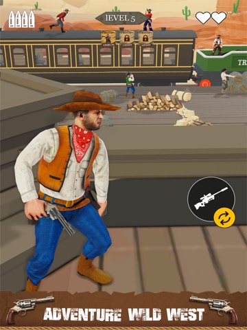 Western Cowboy Survival Gameのおすすめ画像7