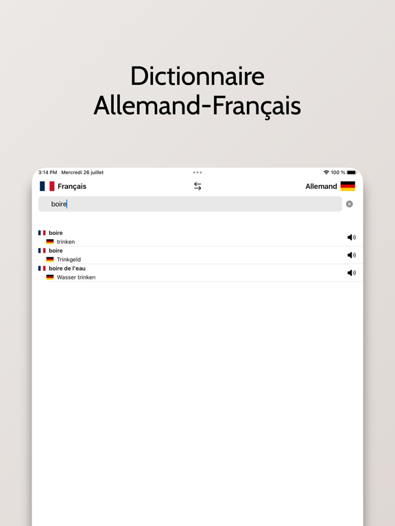 Screenshot #5 pour Dictionnaire Allemand/Français