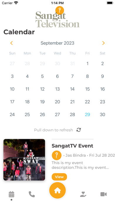 Sangat TV Screenshot