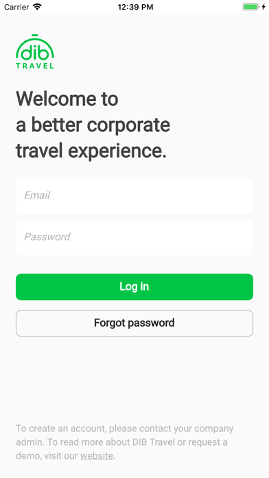 DIB Travel Screenshot
