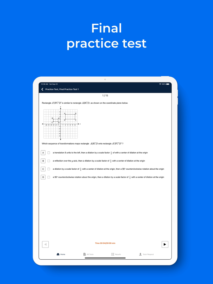State Math Test Prep