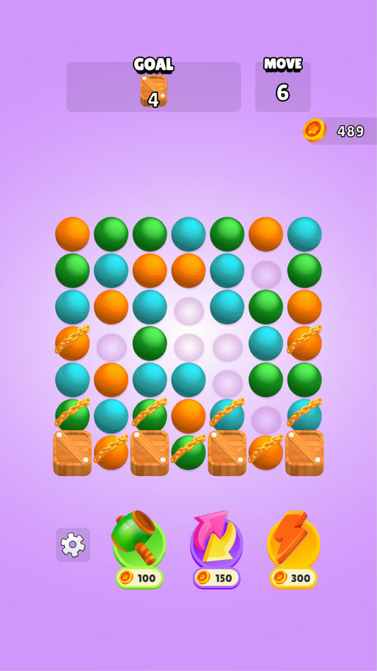 #6. Push - Triple Match Puzzle (iOS) Podle: Mehmet Fatih Sahin