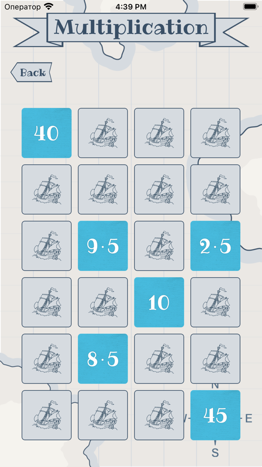 #5. Math Pirate Memo (iOS) 由: Natalia Obukhova