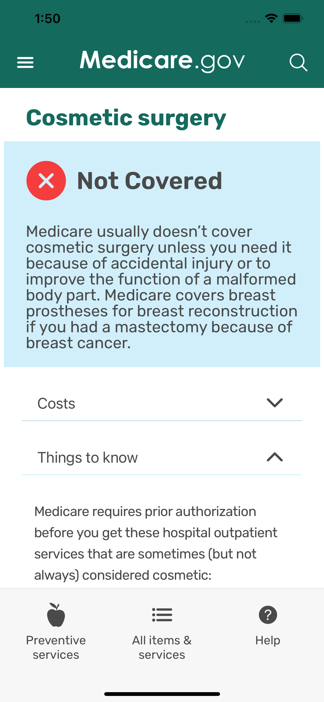 What's covered