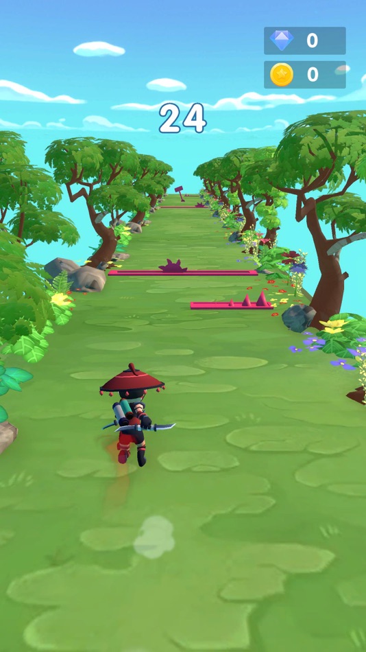 #2. Ninja Must Dash (iOS) Podle: Huanghua Dejing Network Technology Co., Ltd