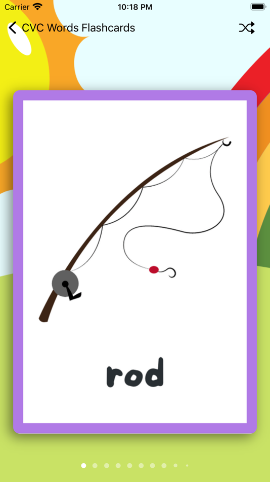 #6. CVC Words Flashcards (iOS) 由: SCRIPTREPUBLIC SOFTWARE DEVELOPMENT SERVICES