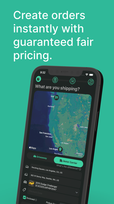 Whip - Car Shipping Made Easy Screenshot