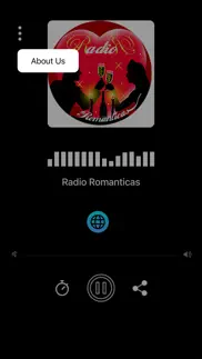 radio romanticas iphone screenshot 2