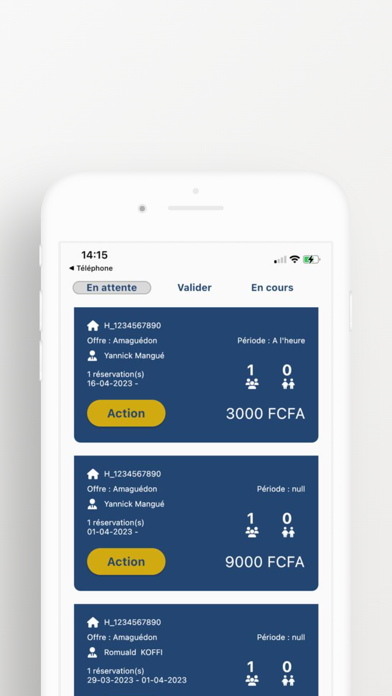 Horeoo provider Screenshot