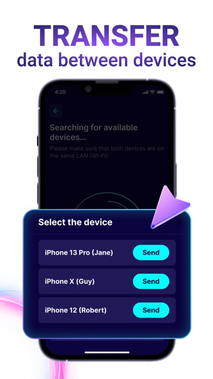 Copy Transfer My Data Content