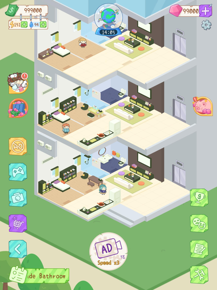 Cute Tenants Simulator