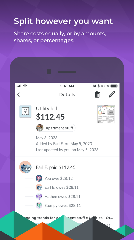 #5. Splitwise (iOS) By: Splitwise, Inc.