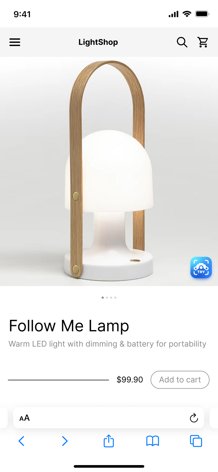 AR visualization tool